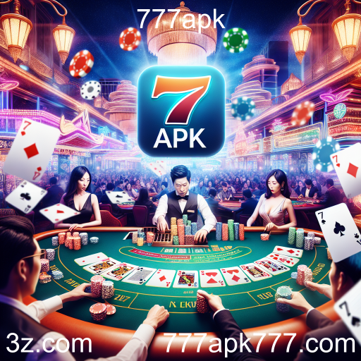 Experiência Imersiva no Cassino Ao Vivo do 777apk